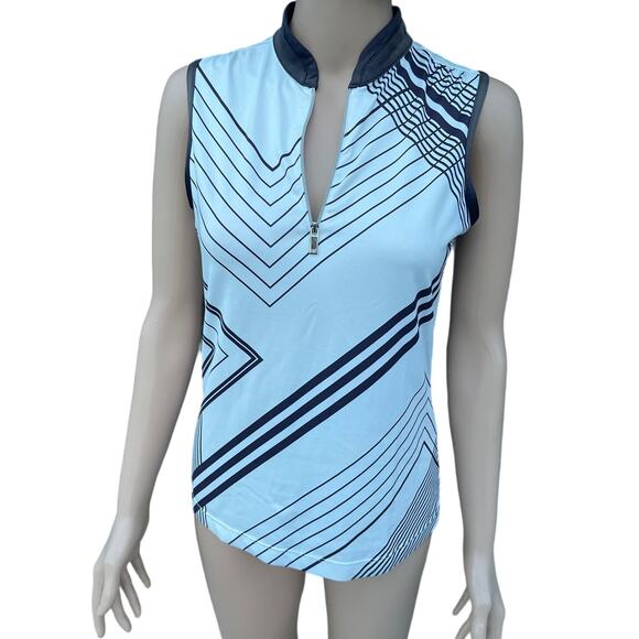 TAIL Golf Polo Shirt Sleeveless Knitted Women Sz XS Gently Used - Picture 1 of 8